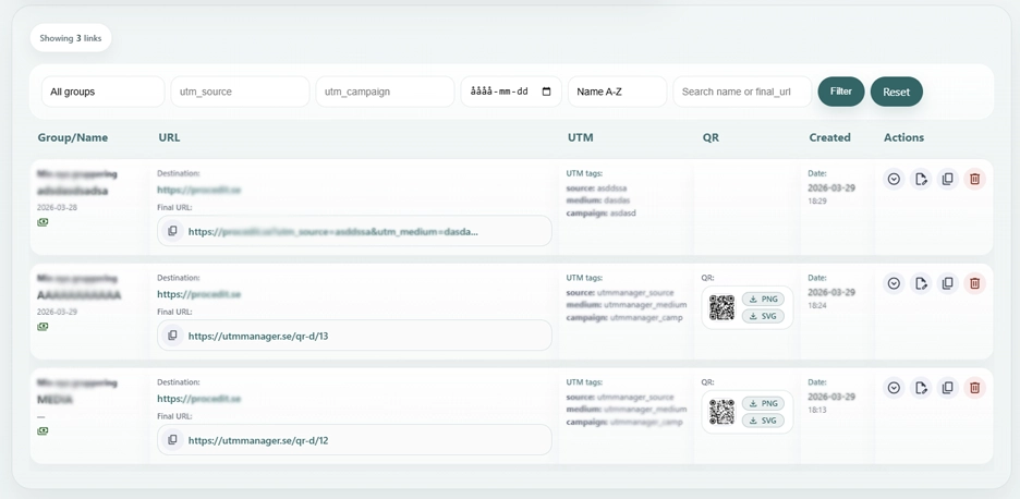 UTM manager Cloud